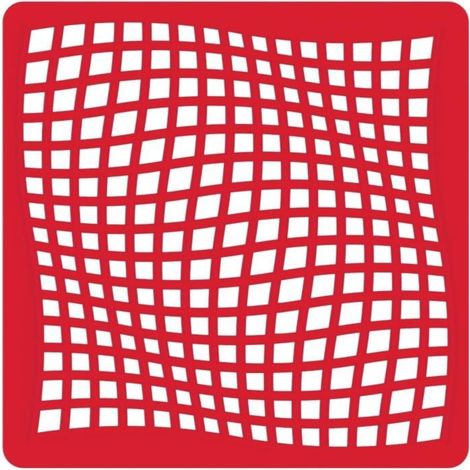 Tapis d'évier - Tapi - L 34 cm x l 34 cm - Rouge - Livraison gratuite (1/3)