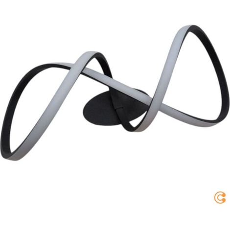 [GEBRAUCHT] B-Ware JUST LIGHT Deckenleuchte dimmbar Maria LED Lampe Leuchte schwarz 61x24,5cm (1/2)