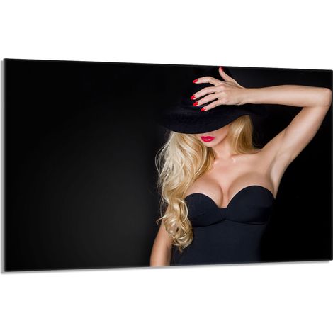 Glasschutzplatte für den Herd 80x52 Frau (1/5)