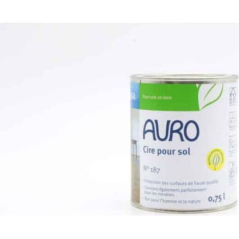 Cire pour sols n°187 AURO, (1/3)