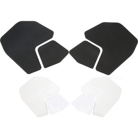 Autocollants pour tampons de réservoir de carburant de moto, 4 pièces, caoutchouc étanche, isolation thermique, remplacement pour FZ‑09 2013 – 2020 (1/5)