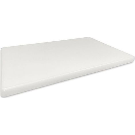PLANCHE À DÉCOUPER PROFESSIONNELLE PEHD BLANCHE