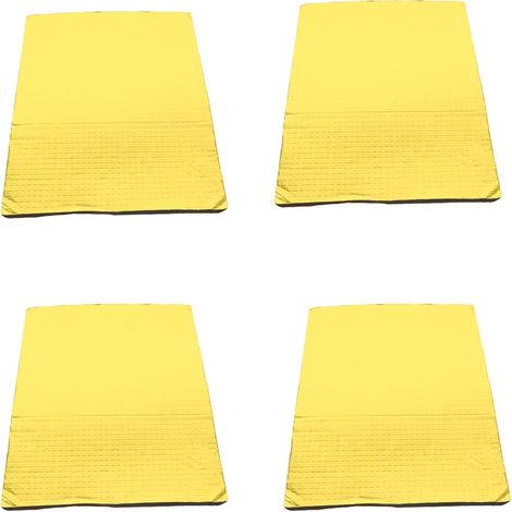 10pièces Tapis Insonorisant Voiture Auto-adhésif Mat Isolant Phonique et Thermique pour Capot Moteur Bruit et Chaleur (1/5)