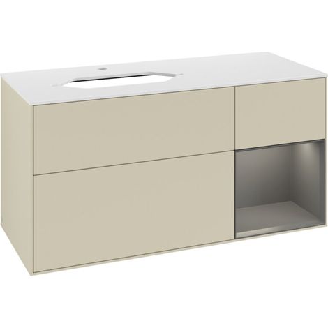Villeroy & Boch F281GKHJ meuble sous-lavabo Finion F28