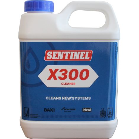 Nettoyant circuit neuf X300 1l - SENTINEL : X300L-12X1L-EXP