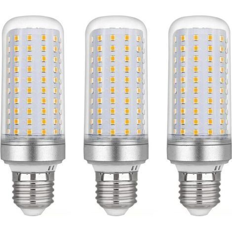 Ampoule Led E27 Maïs 20w, AC220V, 2200LM Blanc Chaud 3000K, Non Dimmable, 200W Ampoule Halogène Équivalent, Ampoule Maïs Led pour Lustres, Plafonniers, Lampes de Table et Lampadaires, (1/3)