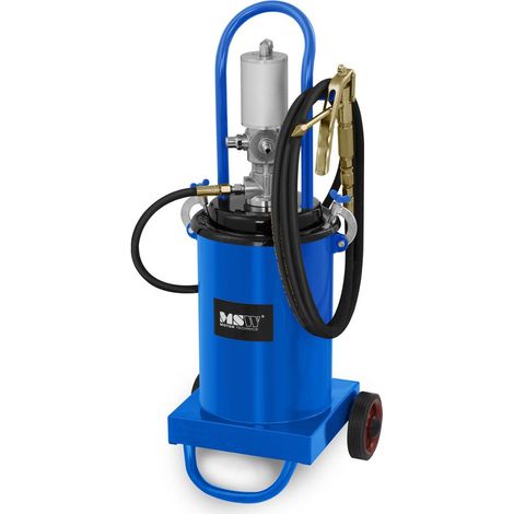 Pompe à graisse pneumatique 12 litres mobile pression de 240 à 320 bars (1/3)