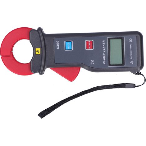 Compteur de courant ETCR‑6300 0mA‑60A, fuite à pince numérique avec communication USB (1/5)