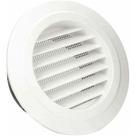 Bouche de Ventilation,6 Grille de Ventilation Ronde ABS avec Anti Insectes Grille de Protection pour Conduits,Bouche de Ventilation avec Grille de Protection (ø150mm) (1/4)