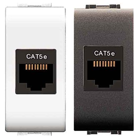 PRISE TÉLÉPHONIQUE 'MYLIFE' RJ45 Cat 5e UTP - Blanc