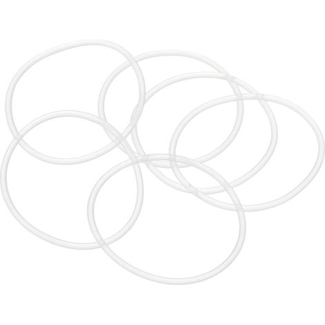 Paquet de 10 Silicone Joints toriques VMQ Joint Joint Blanc (1/5)