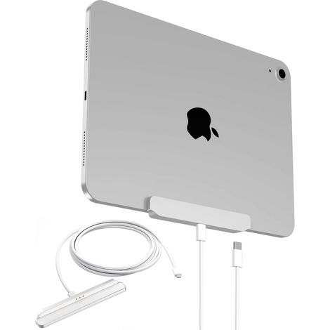 Chargeur magnétique sans fil pour 10e génération, (A16) uniquement, connecteur intelligent de charge rapide de 18 W en alliage avec câble USB-C (1/5)
