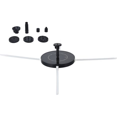 Fontaine solaire 130 mm – Fontaine intelligente et compacte idéale pour la maison, villa, jardin, bassin, cour, rocaille, bain d'oiseaux (1/5)