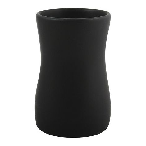 Vaso Cerámica PALMA Negro MSV (1/2)
