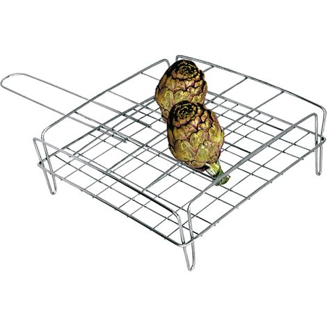 1PZ GRATICOLA PER CARCIOFI cm 27 x 27 - 16 posti