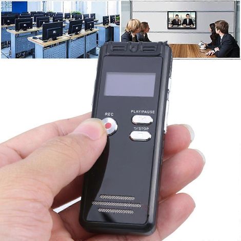 Enregistreur vocal numérique portable MP3 64 Go (1/4)