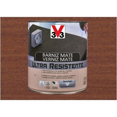 Barniz interior al agua ultra resistente mate 750 ml sapeli