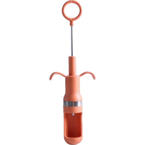 Dénoyauteur de jujube – Rouge – Outil multi-usage pour jujube, aubépine et cerise – Taille unique (1/5)