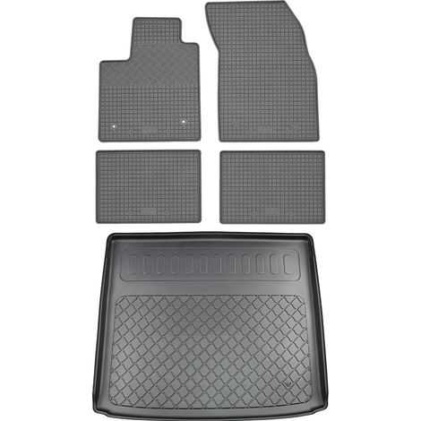 Juego de alfombrillas de goma para coche y maletero para Ford Focus Active SUV (5 puertas) desde septiembre de 2018. (1/5)