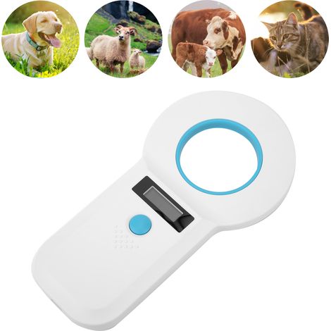 Lecteur RFID pour Animaux, Scanner de Microchip Pét W90B, Rechargeable USB pour EMID/FDX‑B (1/5)