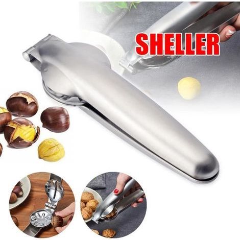 Coupe Chataigne, Pince Châtaignes, Casse Noix et Noisette, Ouvre Poele Pécan Sheller Opener Decoupe Châtaigne Clip Outil de Cuisine-Ywey (1/5)