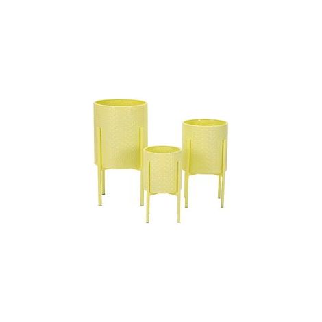 VASE HOLDER IRIS SET 3 PCS CM Ø 36X56,5-30X48,5-24X37,5 (1/5)