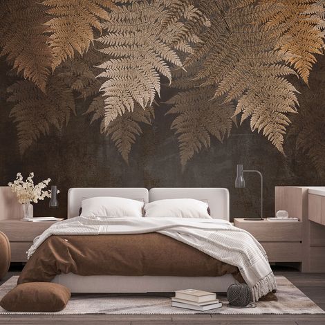 Papier peint panoramique - Plantes sauvages - 130 cm x 81 cm (1/4)