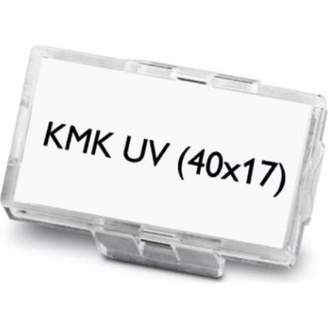 [GEBRAUCHT] B-Ware Phoenix Contact Kennzeichnungsträger KMK UV 40x17mm Kabelbinder 50 Stück PA (1/2)