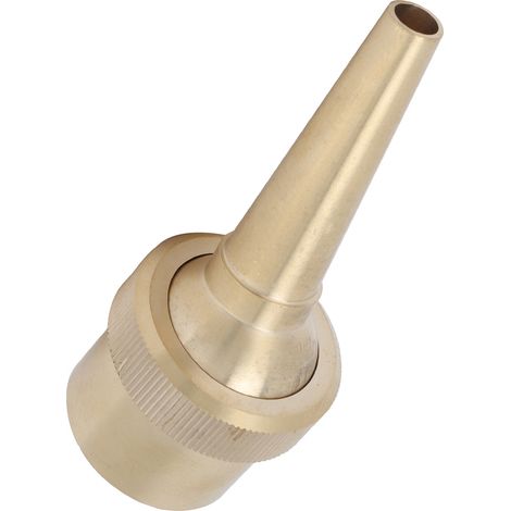 Boquilla de latón para fuente con rosca interna, chorro de agua ajustable para diseño de jardín G1 32 mm (1/5)