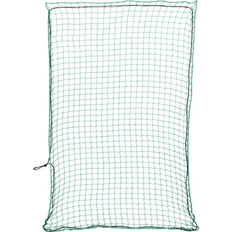 Anhängernetz mit Gummiseil Grün 5x3,5 m PP