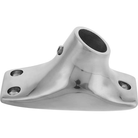 Support de Drapeau Extérieur Acier Inoxydable Poli Miroir Base Renforcée Polyvalente pour Balcon Porche ou Mur Montage et Résistant Aux Intempéries (1/5)
