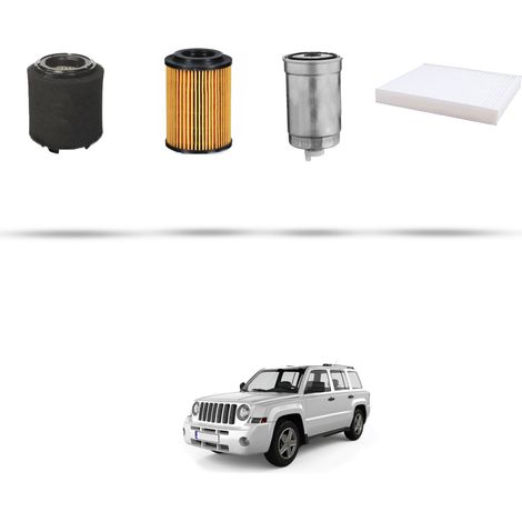 Kit tagliando 4 filtri compatibile con Jeep Patriot 2.2 CRD 120kw dal 2011 (1/5)