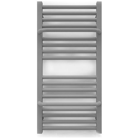 Scaldasalviette acqua calda grigio alto 500mm e largo 700mm - 324 Watt - LIM500/700SX7042