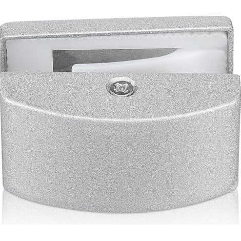 Guide de sol pour porte en verre acier, réglable (1/5)
