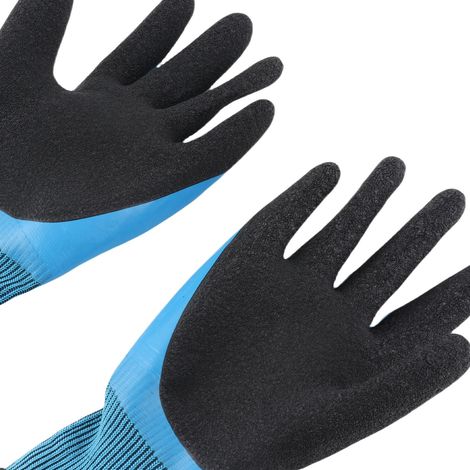 Gants isolants électriques de protection à 360° entièrement imprégnés de caoutchouc pour les travaux de câblage sous tension à basse tension et haute tension, protection en caoutchouc ultra-mince et f (1/5)