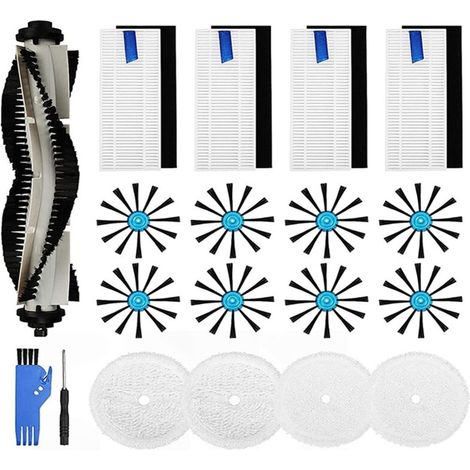 Filiyano-3115/EV675 Aspirateur robot pour le nettoyage des liquides et des poussières, brosse principale, filtre HEPA, brosse latérale, fonction (1/5)