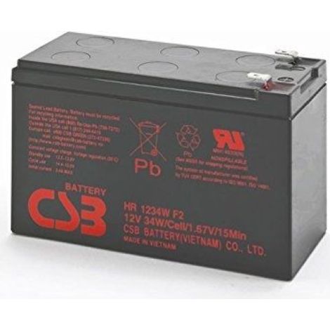 Batteria CSB HR1234WF2 12V 34W