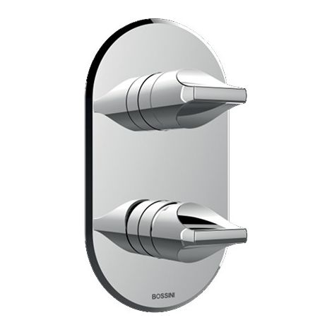 Partie externe pour mitigeur monocommande universel chromé Apice - Bossini Z00501030