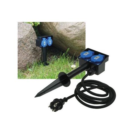 Steckdosenblock für Außen 2-fach IP44 230V (1/5)