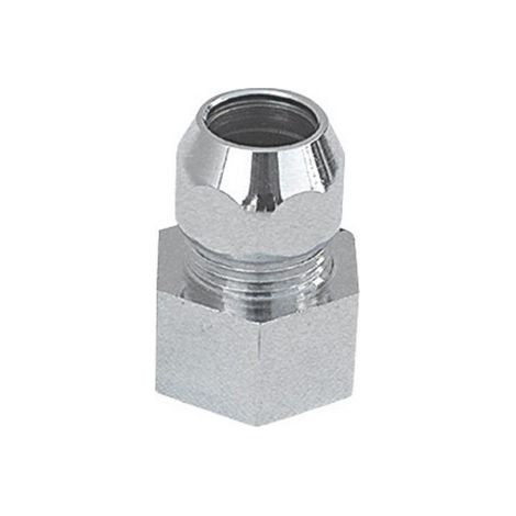 RACCORDO MF CON DADO CONICO CROMATO 1/2 x 3/8 Diam. 12 (1/2)