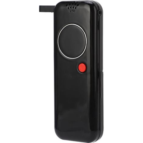 Éthylotest professionnel de haute précision avec 6 embouts oraux et écran numérique LCD, adapté à un usage personnel et professionnel. (1/5)