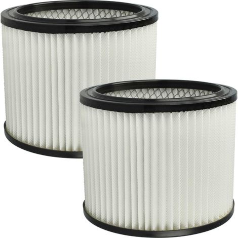 vhbw 2x filtro sostituisce Scheppach 7907702716 per aspirapolvere - Filtro HEPA