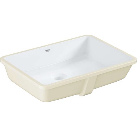 Grohe Cube Ceramic - Unterbauwaschtisch 49x37 cm, PureGuard, Alpinweiß 3948000H (1/3)