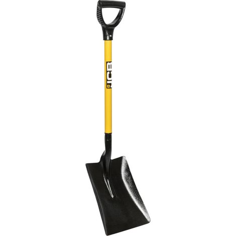 JCB 250 x 320mm Square Open Socket Yard Shovel, Carbon Steel Forged Blade (1/5)