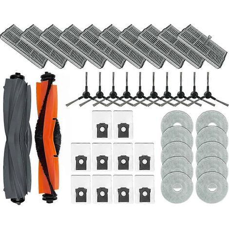 Pour L10s Pro Ultra Heat – X30 Ultra – X30 Kit pièce détachée Accessoires Brosse Filtre Serpillière Cloth Sac à poussière (1/5)