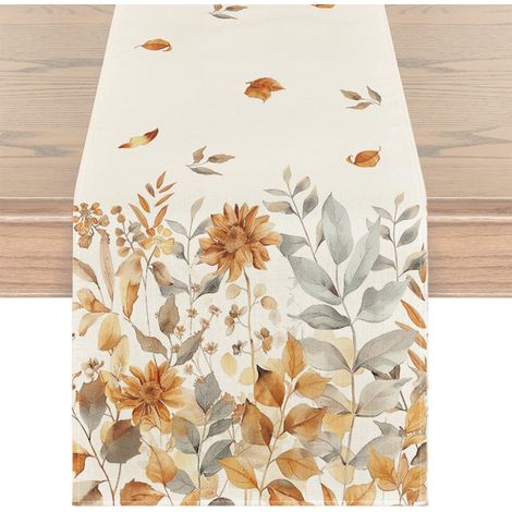 Autumn decoration - Table runner - 33 x 183 cm - For the table (1/5)