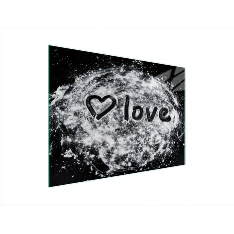 TAGLIERE IN VETRO 40x30 CUORE (1/5)