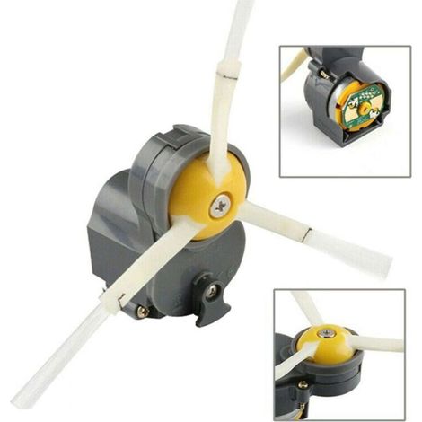 RHG Module brosse laterale d'origine Roomba serie 500 à 900 pour Aspirateur robot IROBOT ROOMBA, ROOMBA SERIE 500, ROOMBA SERIE 600, ROOMBA SERIE 700, ROOMBA SERIE 800, ROOMBA SERIE 900 (1/4)
