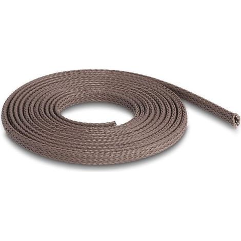 TUYAU TRESSÉ RÉSISTANT AUX RONGEURS MARRON 2 M X 6 MM 20897