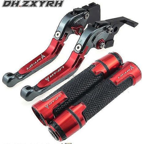 Poignées de frein et d'embrayage pliables et extensibles pour moto Yamaha MT-07 FZ-07 (2014-2020) - D (1/5)